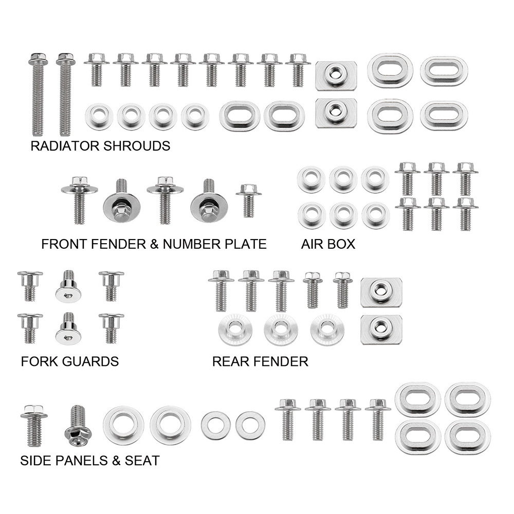 Plastics Screw Kit Yamaha YZ 450 F (10-13) DS89.5205
