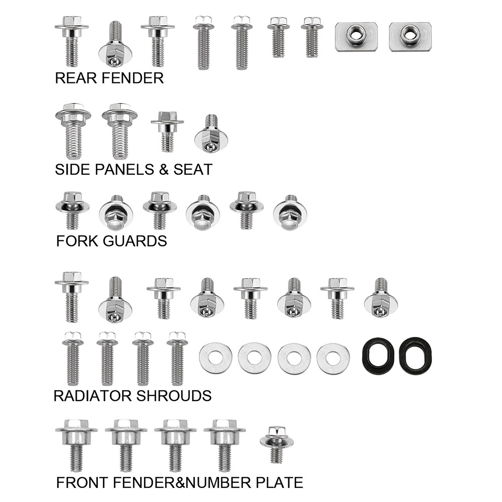 Plastics Screw Kit Kawasaki KX 450 F (16-19) DS89.5302