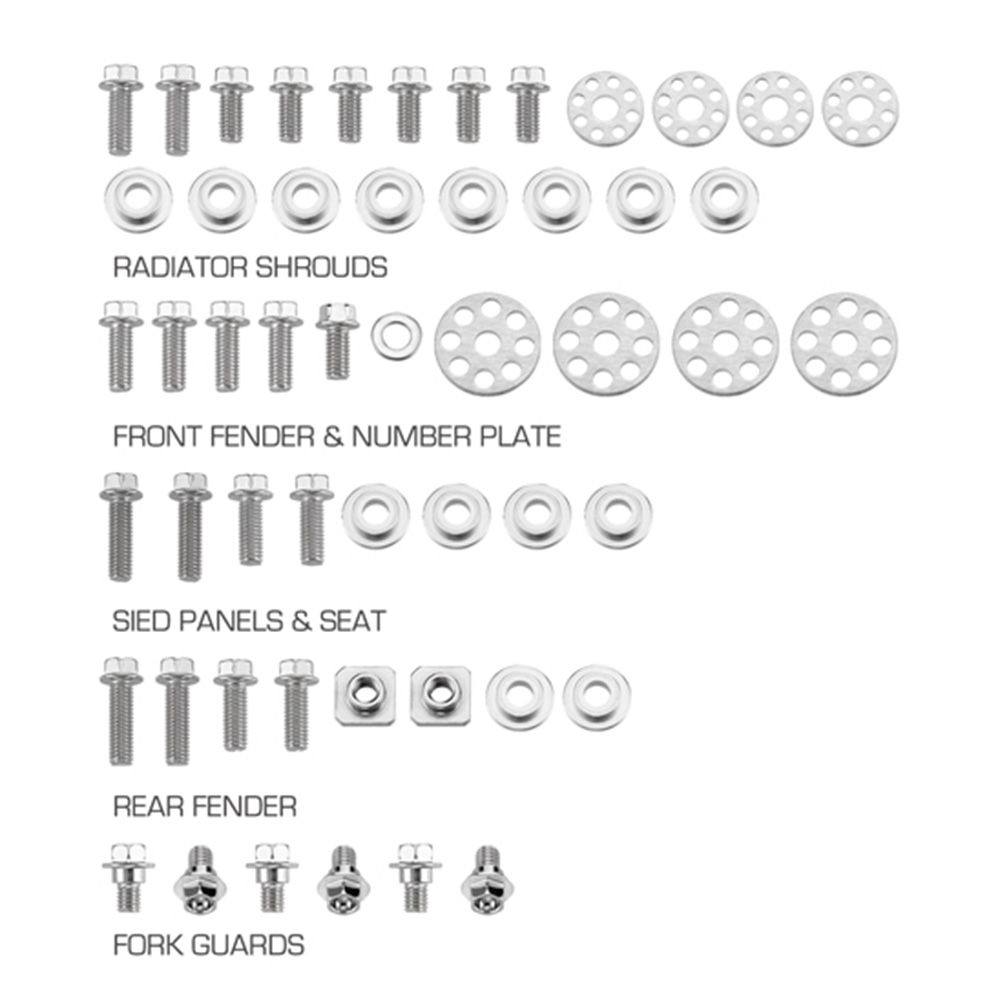 Plastics Screw Kit Suzuki RMZ 250 (10-18) DS89.5401