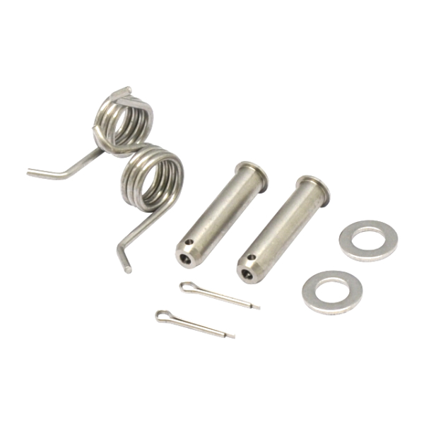 Footpeg Pin Set Suzuki RMZ 450 (08-25) + springs NRTeam DS89.8017