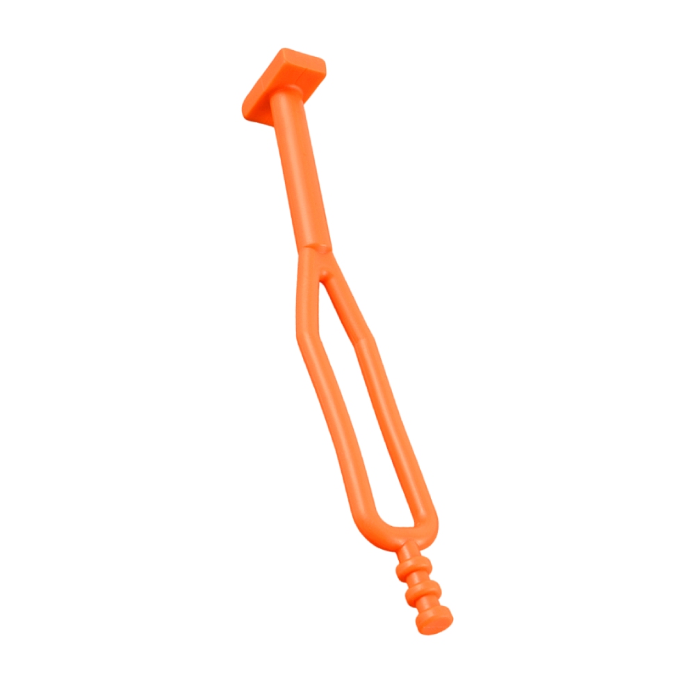 Side stand rubber strap long orange Side stand rubber strap long orange