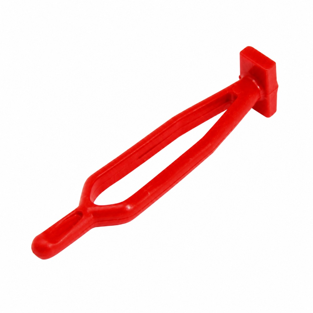 Side stand rubber strap short red Side stand rubber strap short red