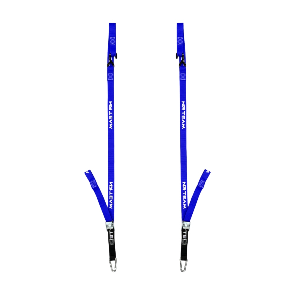 Pair of motorcycle straps Pull Up 38mm blue Pair of motorcycle straps Pull Up 38mm blue