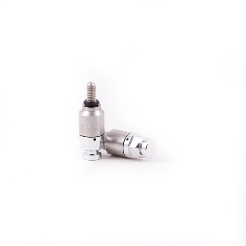 Pair of quick-release fork bleeders M4x0.7 grey Pair of quick-release fork bleeders M4x0.7 grey