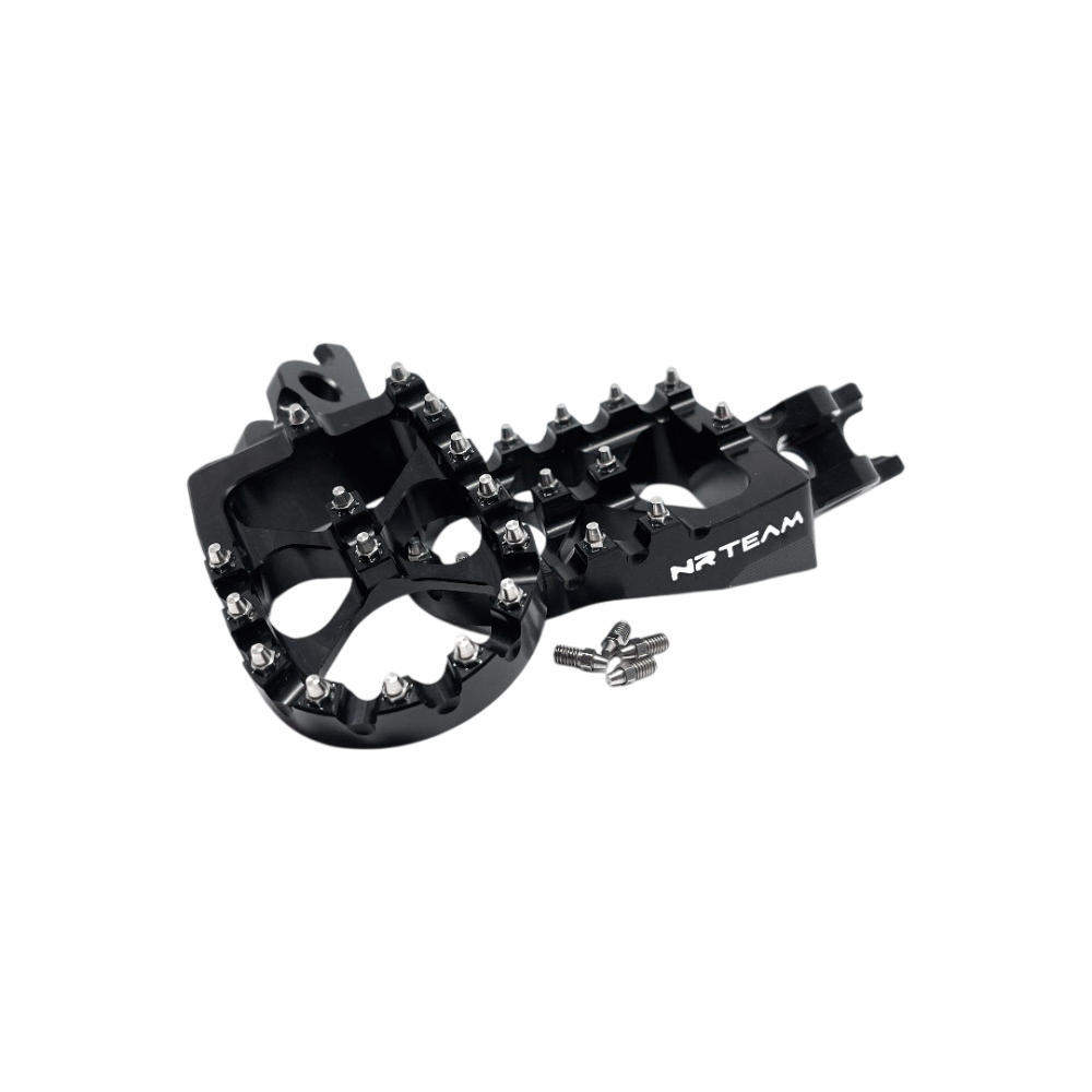 Footpegs Ergal Kawasaki KX 250 F (07-26) black DS98.0792N