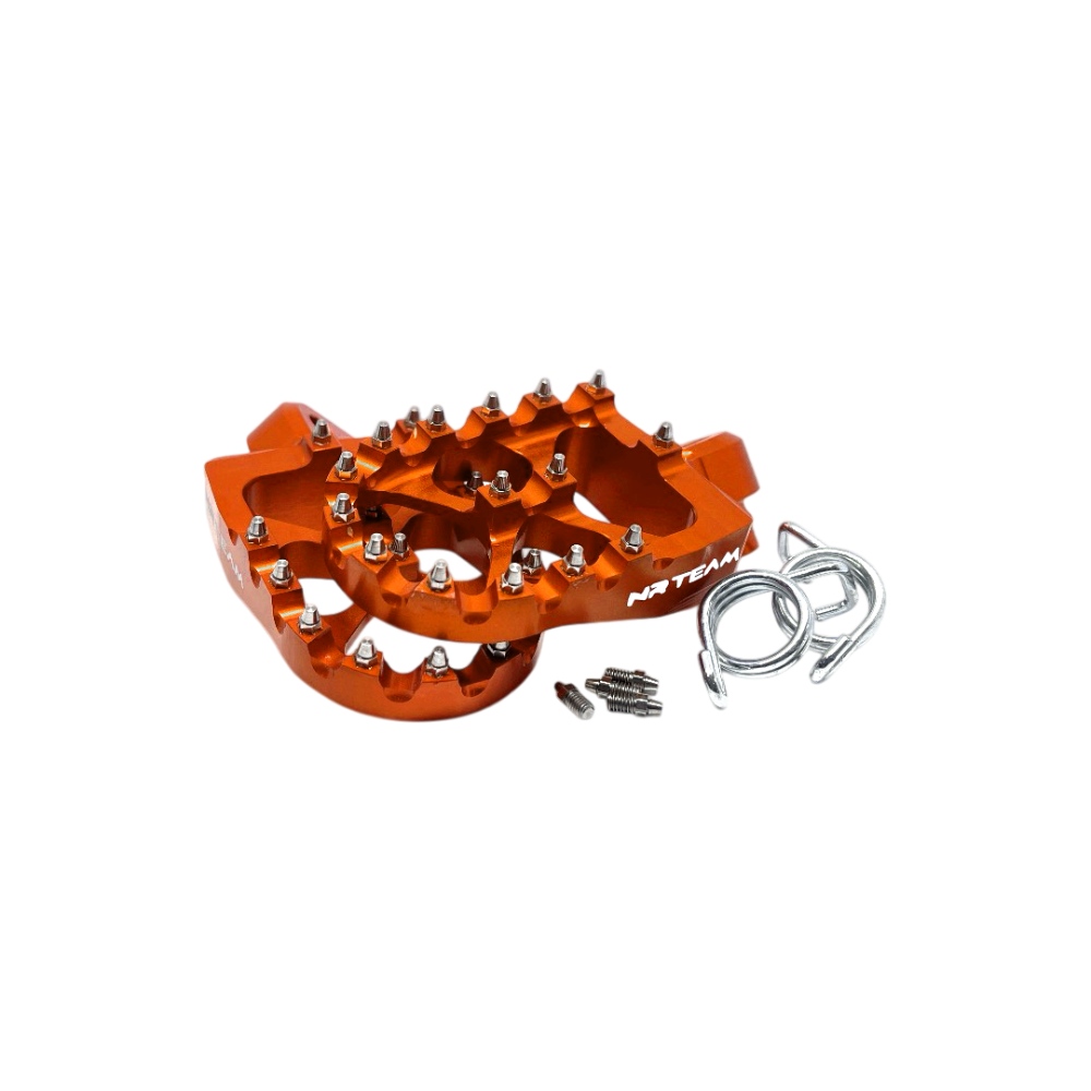 Footpegs Ergal Husaberg 250 FE (13-14) orange DS98.0795A