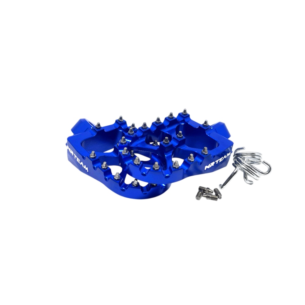 Footpegs Ergal Husaberg 250 TE (11-14) blue DS98.0795B
