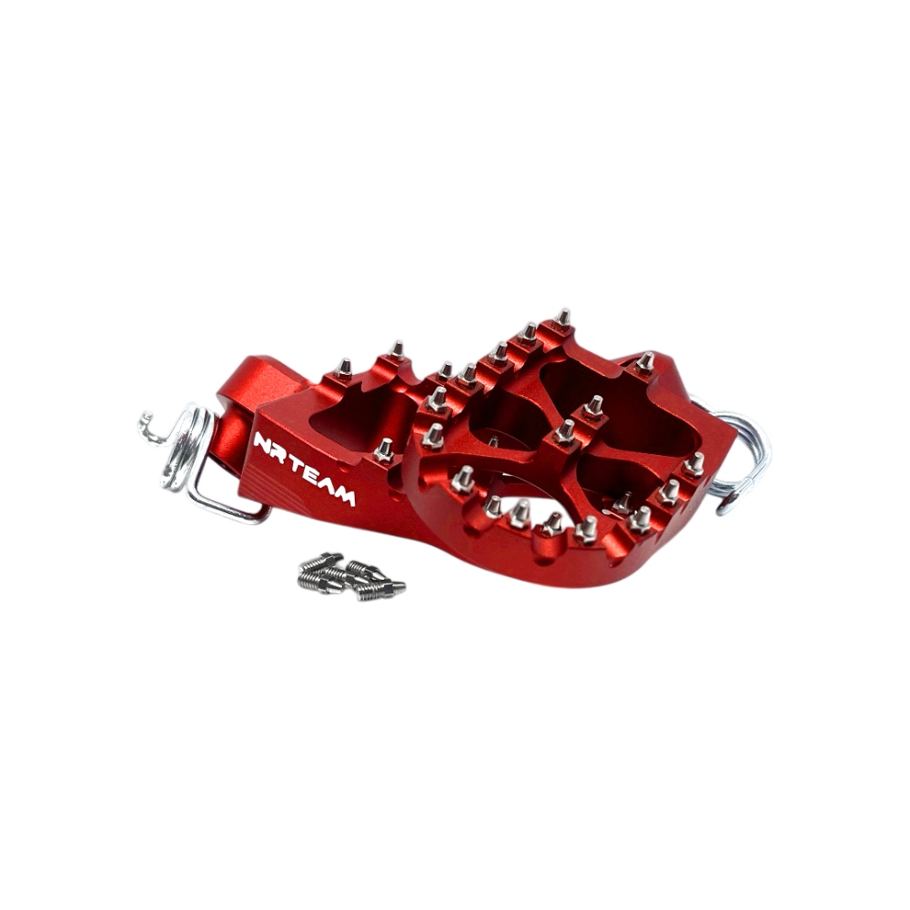 Footpegs Ergal KTM 144 SX (08) red DS98.0795R