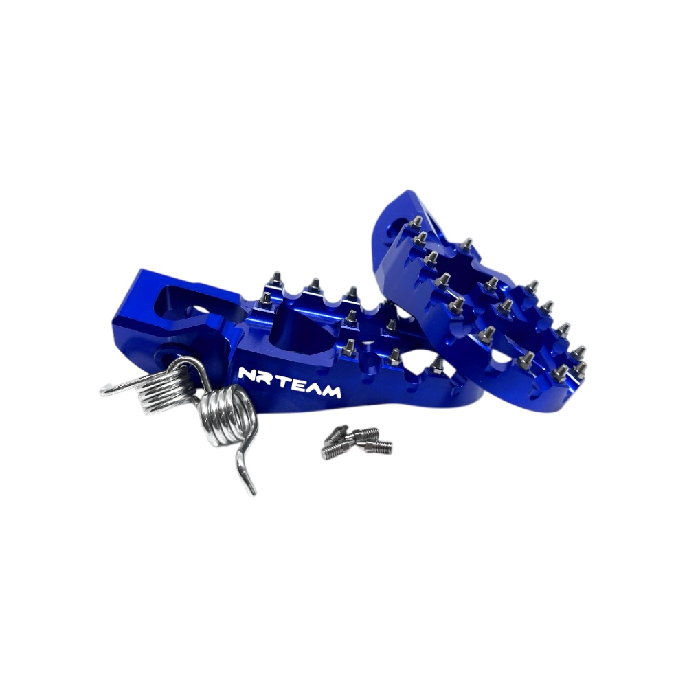 Footpegs Ergal KTM 150 SX (16-22) blue DS98.0798B