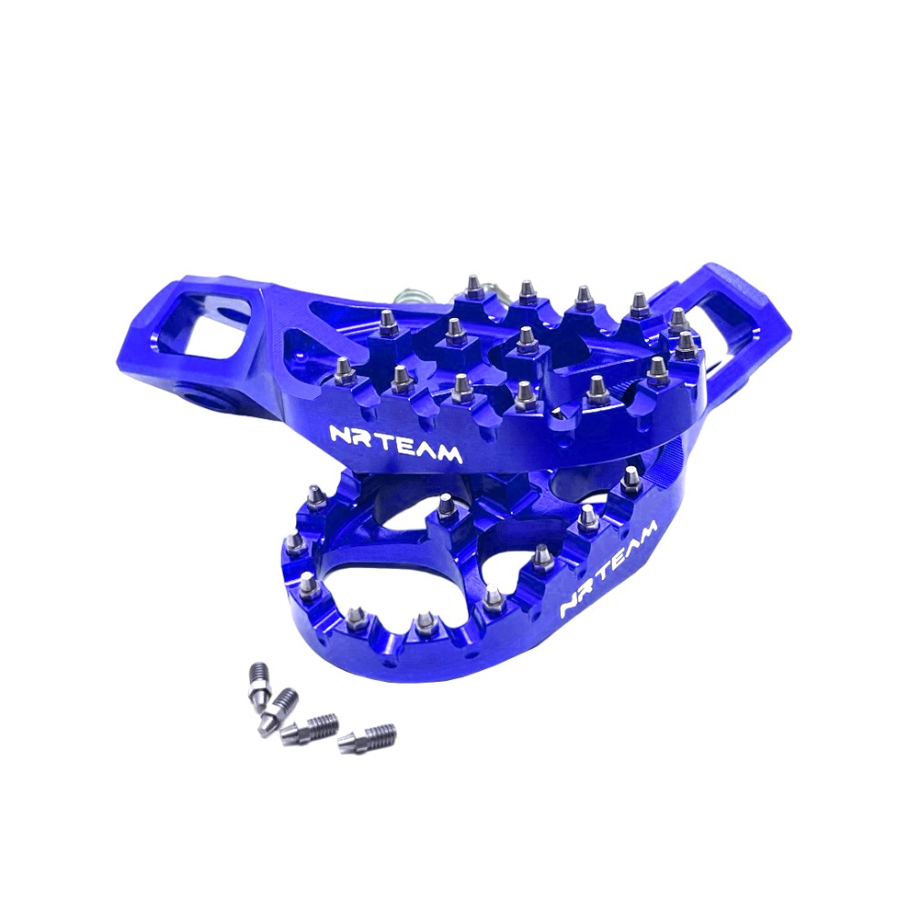 Footpegs Ergal Husqvarna 300 TE (24-26) blue DS98.7925B