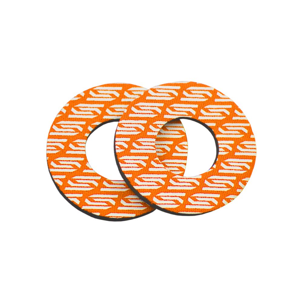 Pair of grip donuts Scar orange