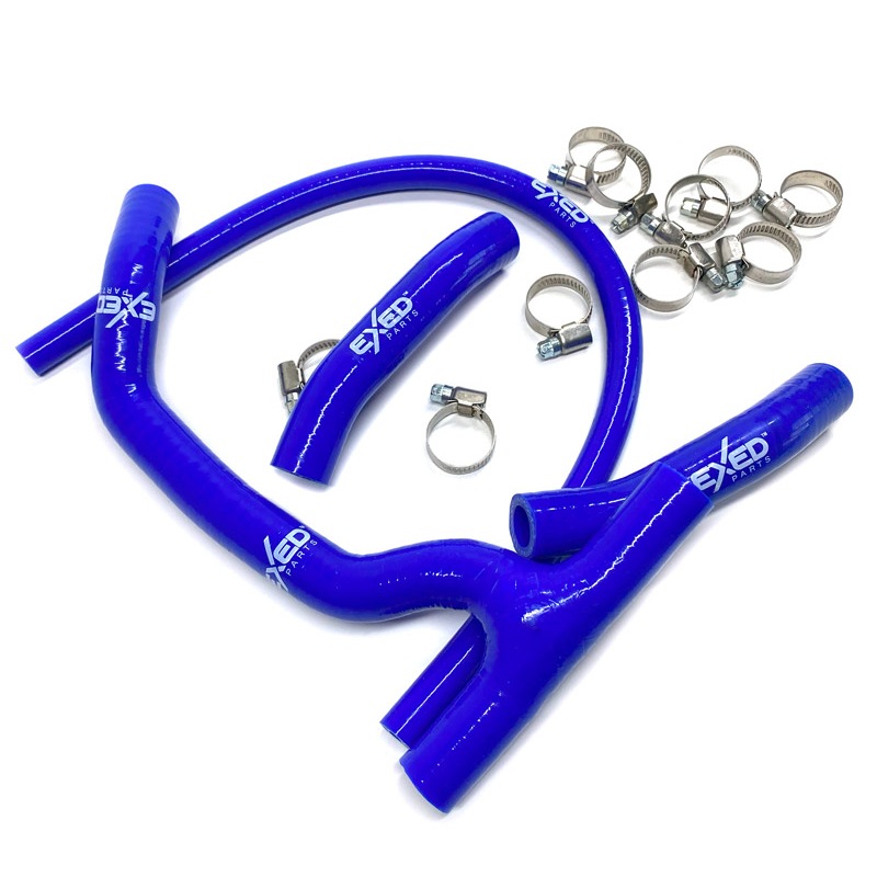 Radiator hoses Sherco 300 SE-R (13-24) blue - Exed E-SH-S1-B
