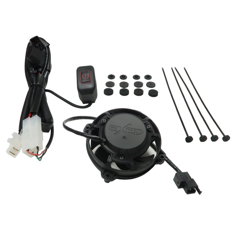 Universal radiator fan kit manual Exed Universal radiator fan kit manual Exed