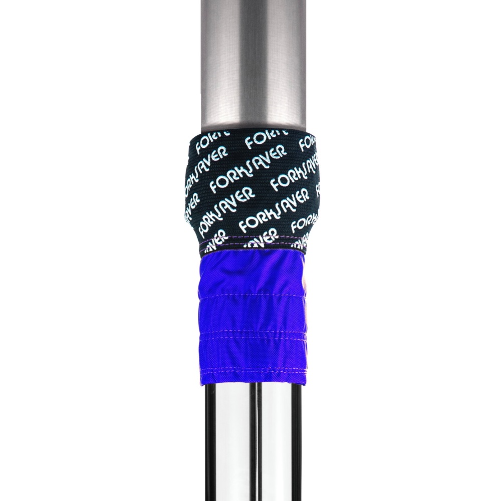 Forksaver Fast fork covers for fork tubes from 43 mm to 50 mm blue Forksaver Fast fork covers for fork tubes from 43 mm to 50 mm blue