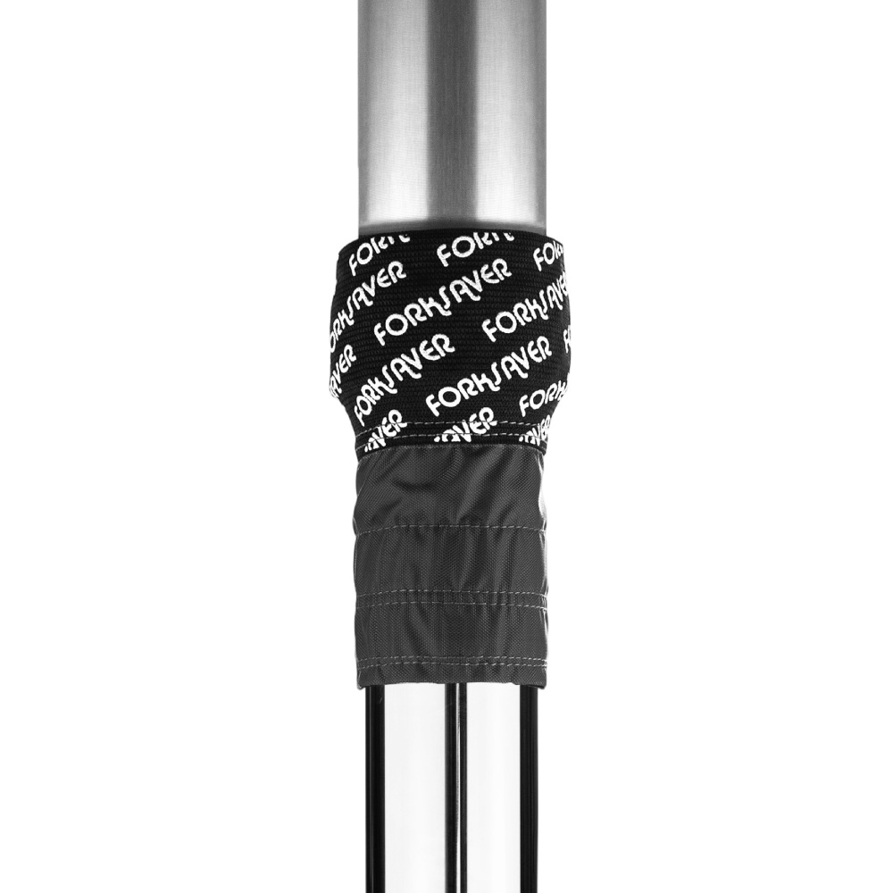 Forksaver Fast fork covers for fork tubes from 43 mm to 50 mm black Forksaver Fast fork covers for fork tubes from 43 mm to 50 mm black