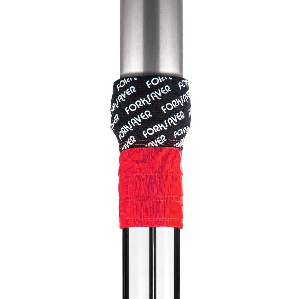 Forksaver Fast fork covers for fork tubes from 43 mm to 50 mm red Forksaver Fast fork covers for fork tubes from 43 mm to 50 mm red