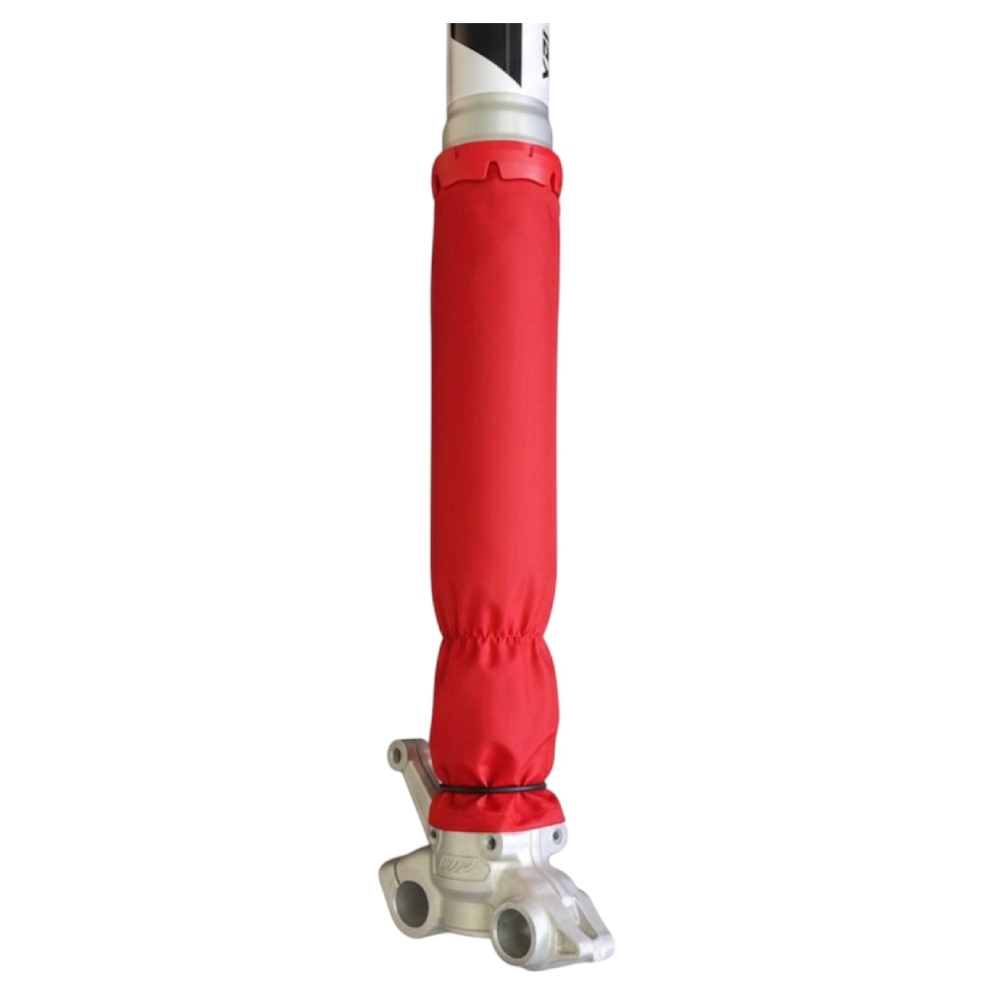 Forksaver fork covers for original ring WP 48 mm rosse Forksaver fork covers for original ring WP 48 mm rosse