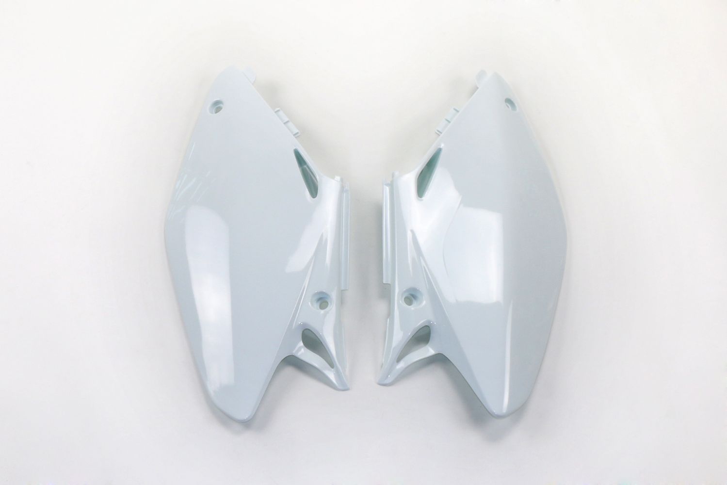 Side number plates Honda CR 250 (02-04) white* HO03690-041