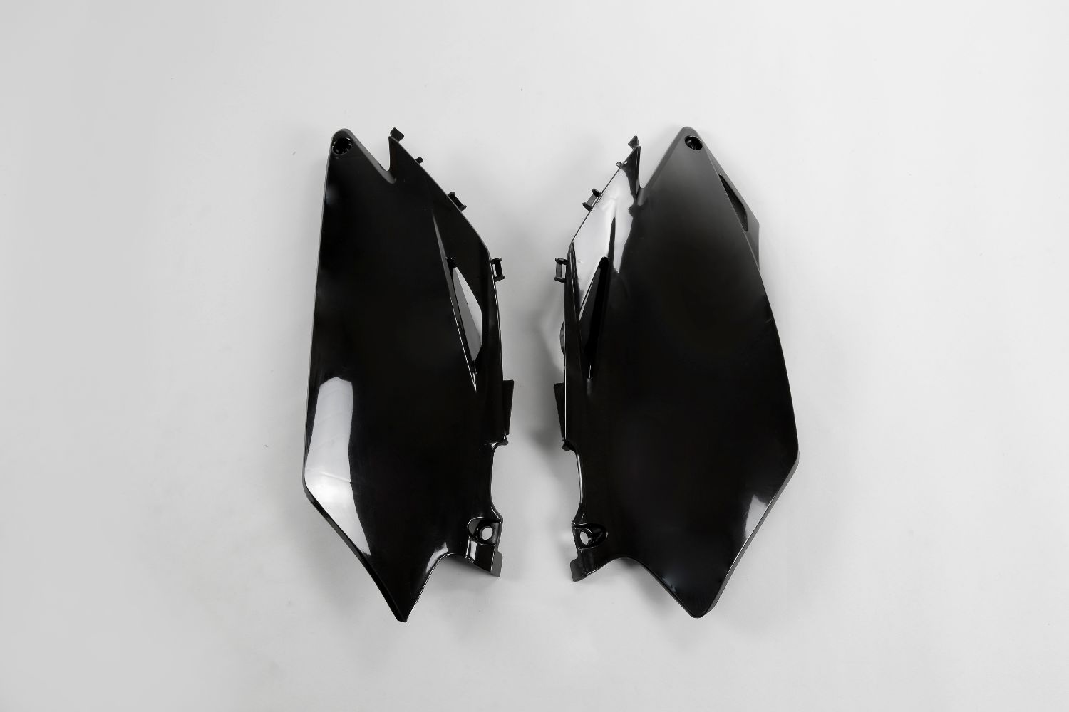 Side number plates Honda CRF 250 R (10) black HO04638-001