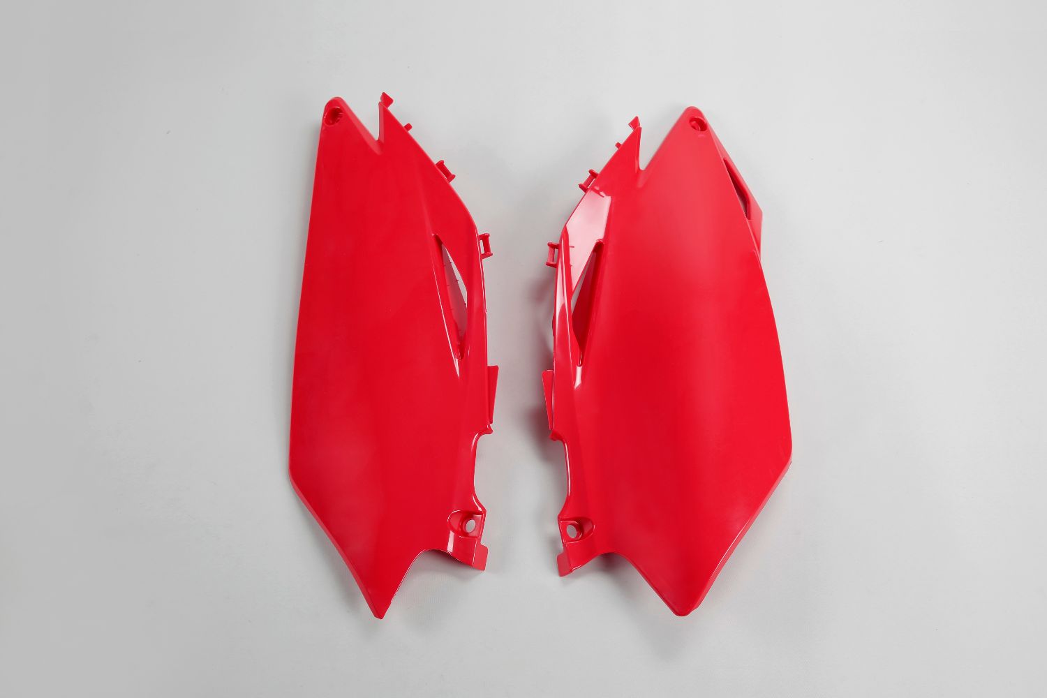 Side number plates Honda CRF 250 R (10) red HO04638-070