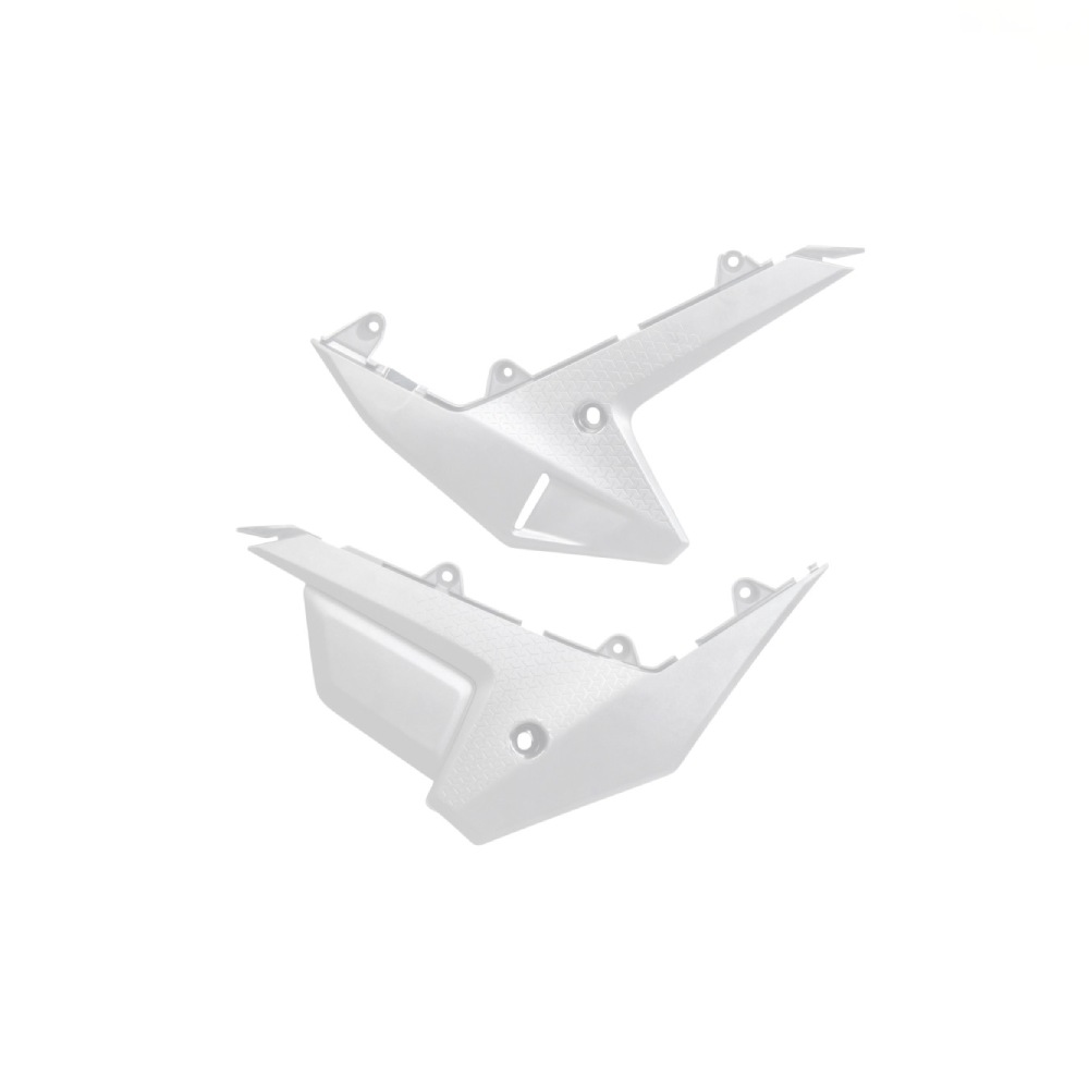 Side number plates Honda CRF 250 R (25-27) lower white HO05616-041