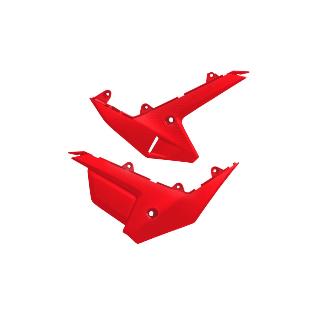 Side number plates Honda CRF 250 R (25-27) lower red HO05616-070
