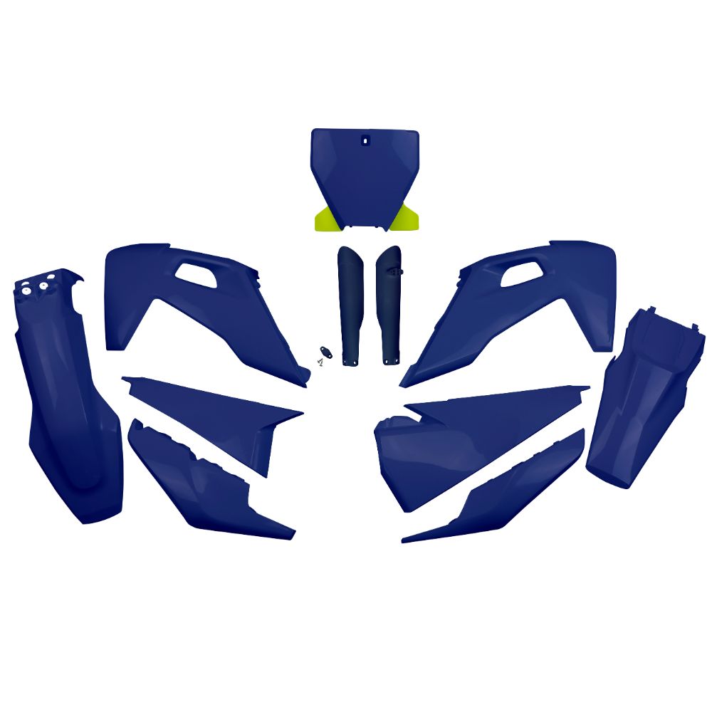 Plastics kit Husqvarna 450 FC (19-22) - colour blue HUKIT622F-087