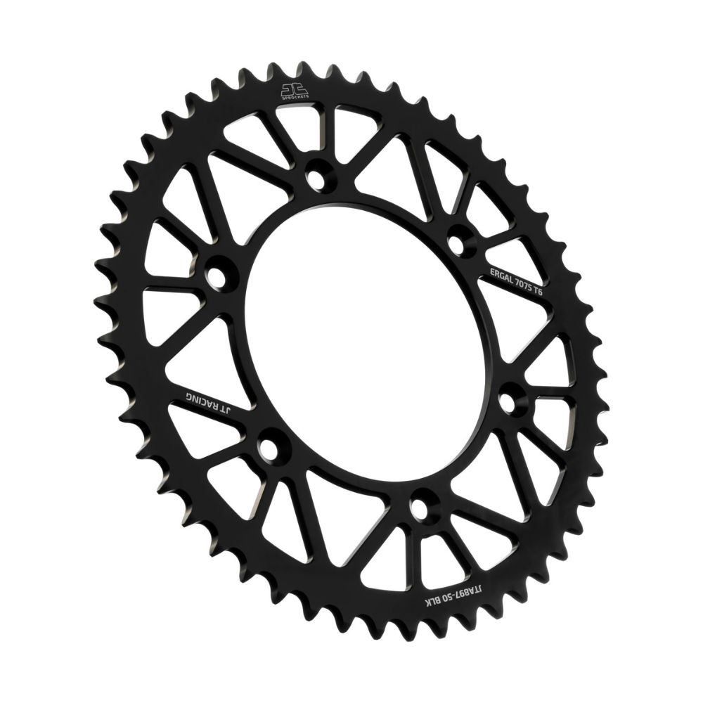 Rear sprocket JT ergal Husaberg 450 FE (04-14) 50 teeth black JTA897.50BLK