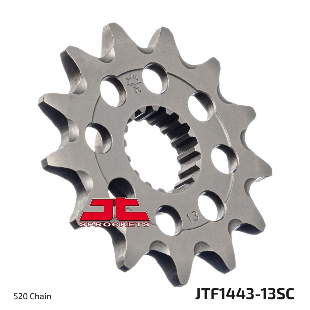 Front sprocket JT Suzuki RMZ 450 (13-25) 13 teeth anti-mud JTF1443.13SC