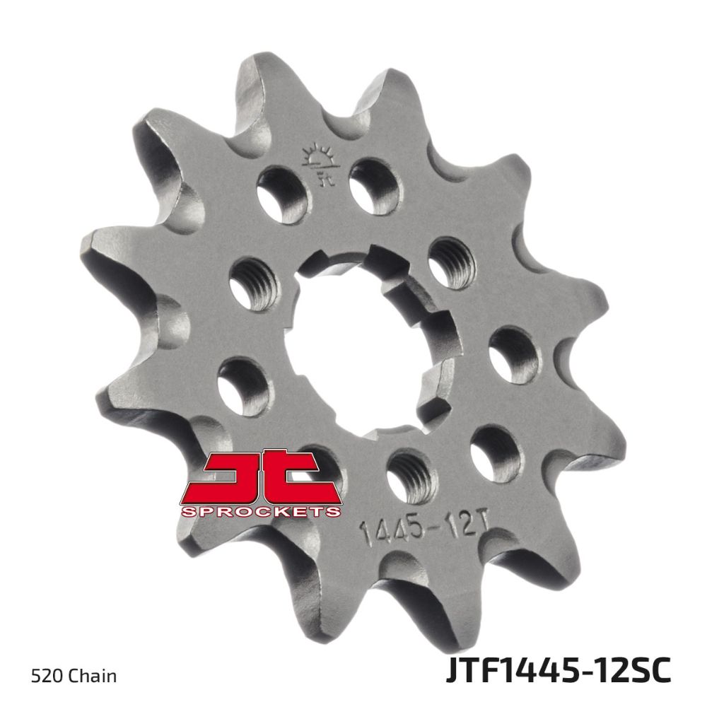 Front sprocket JT Kawasaki KX 125 (94-08) 12 teeth anti-mud JTF1445.12SC