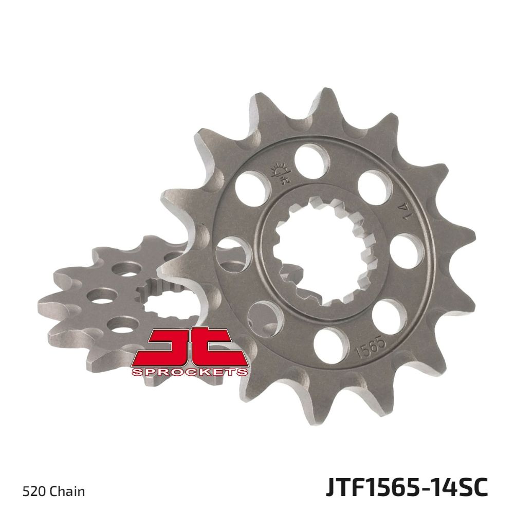 Front sprocket JT Kawasaki KX 450 F (06-25) 14 teeth anti-mud JTF1565.14SC