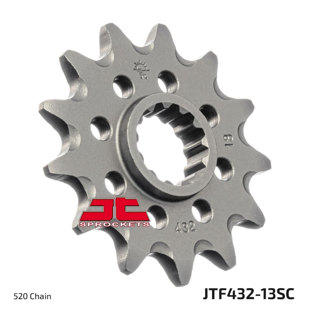 Front sprocket JT Suzuki RM 250 (89-12) 13 teeth anti-mud JTF432.13SC