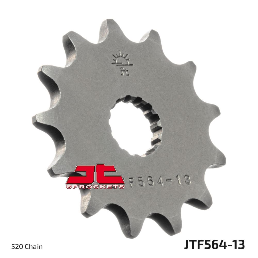 Front sprocket JT Yamaha YZ 125 (87-04) 13 teeth JTF564.13