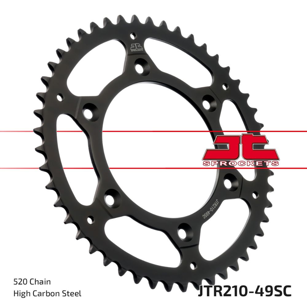 Rear sprocket JT steel Beta RR 480 (15-25) 49 teeth self-cleaning JTR210.49SC