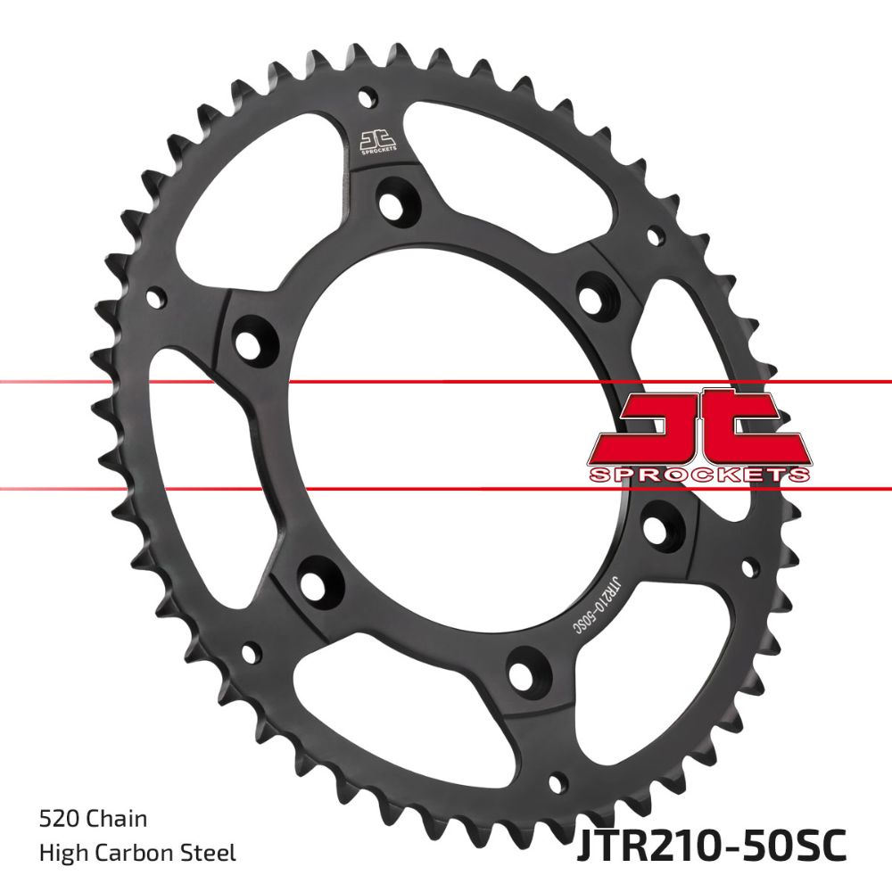 Rear sprocket JT steel Beta RR 250 (13-25) 50 teeth self-cleaning JTR210.50SC
