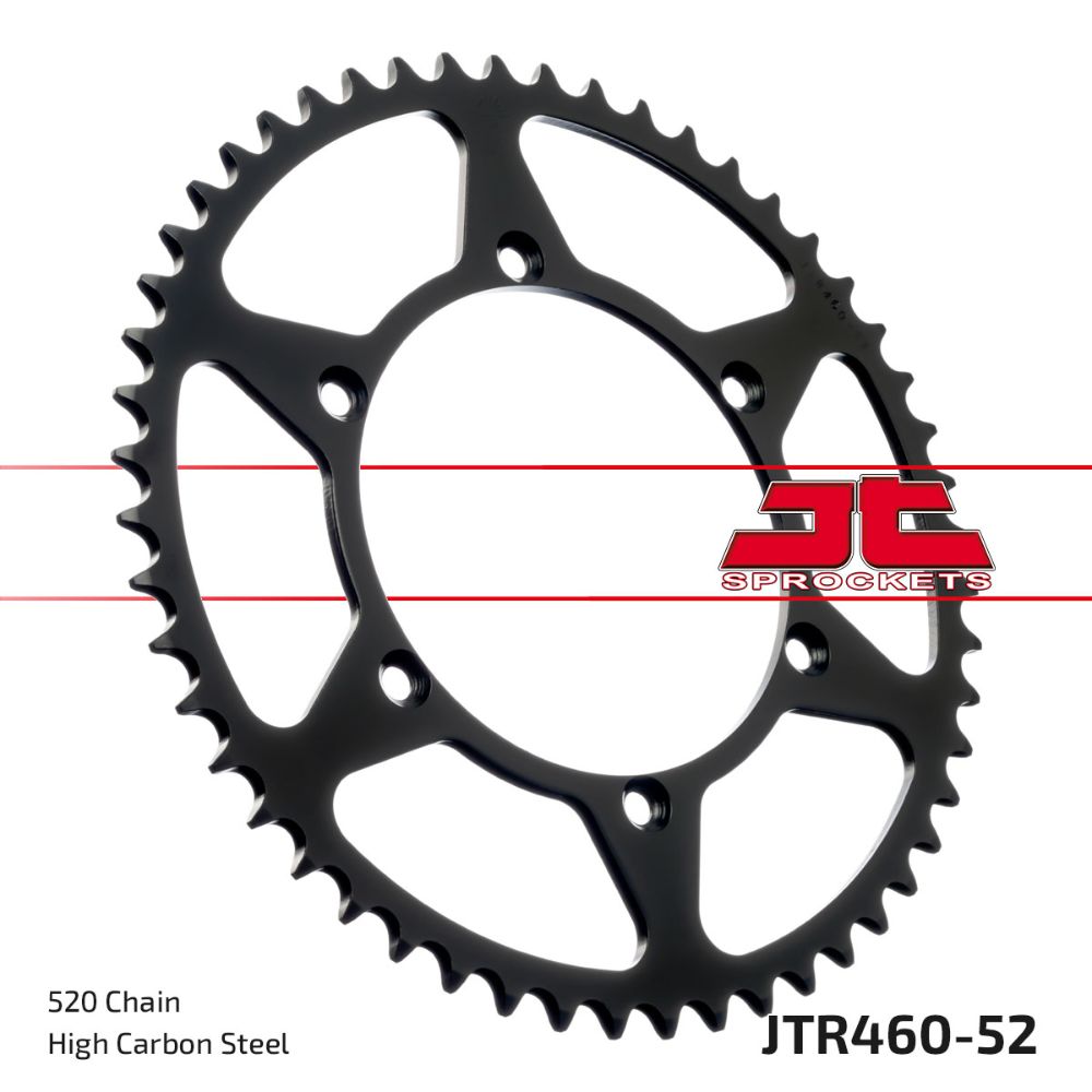 Rear sprocket JT steel Suzuki RMZ 250 (04-06) 52 teeth JTR460.52
