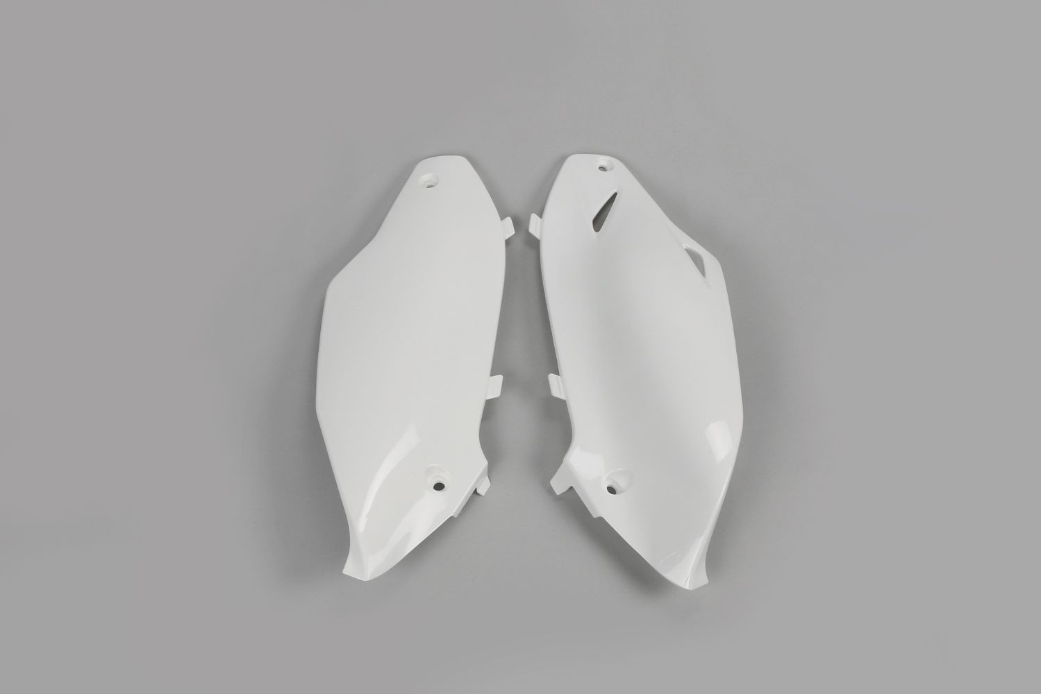 Side number plates Kawasaki KX 450 F (12-15) white* KA04720-047