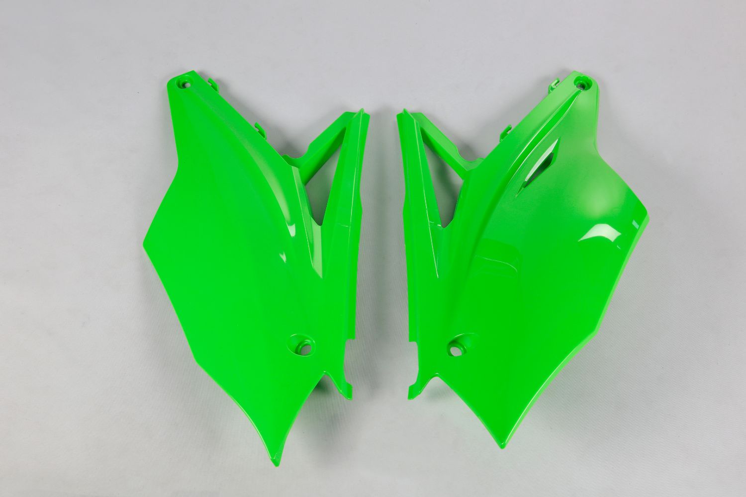 Side number plates Kawasaki KX 450 F (16-18) green KA04737-026