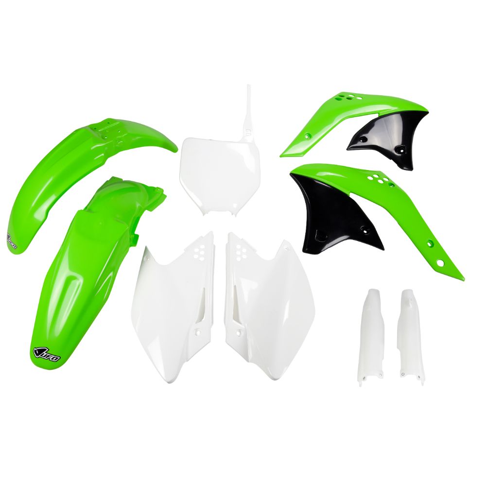 Plastics kit Kawasaki KX 250 F (07) - colour OEM KAKIT208F-999