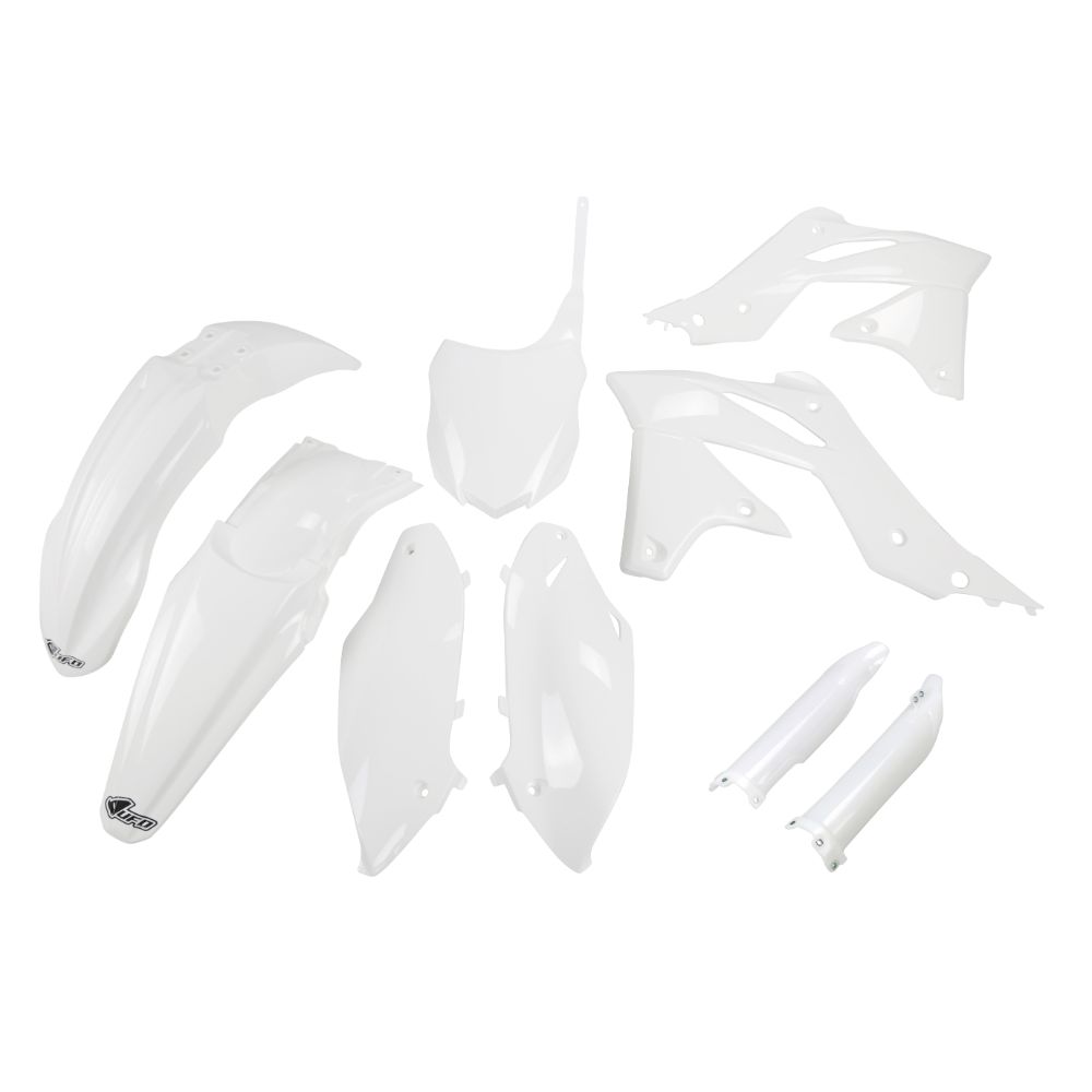 Plastics kit Kawasaki KX 250 F (13-16) - colour white KAKIT219F-047