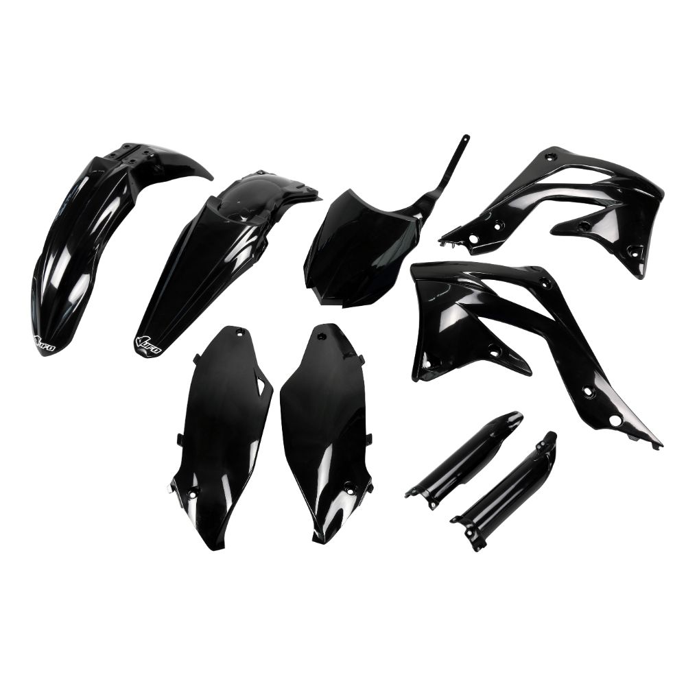 Plastics kit Kawasaki KX 450 F (13-15) - colour black KAKIT220F-001