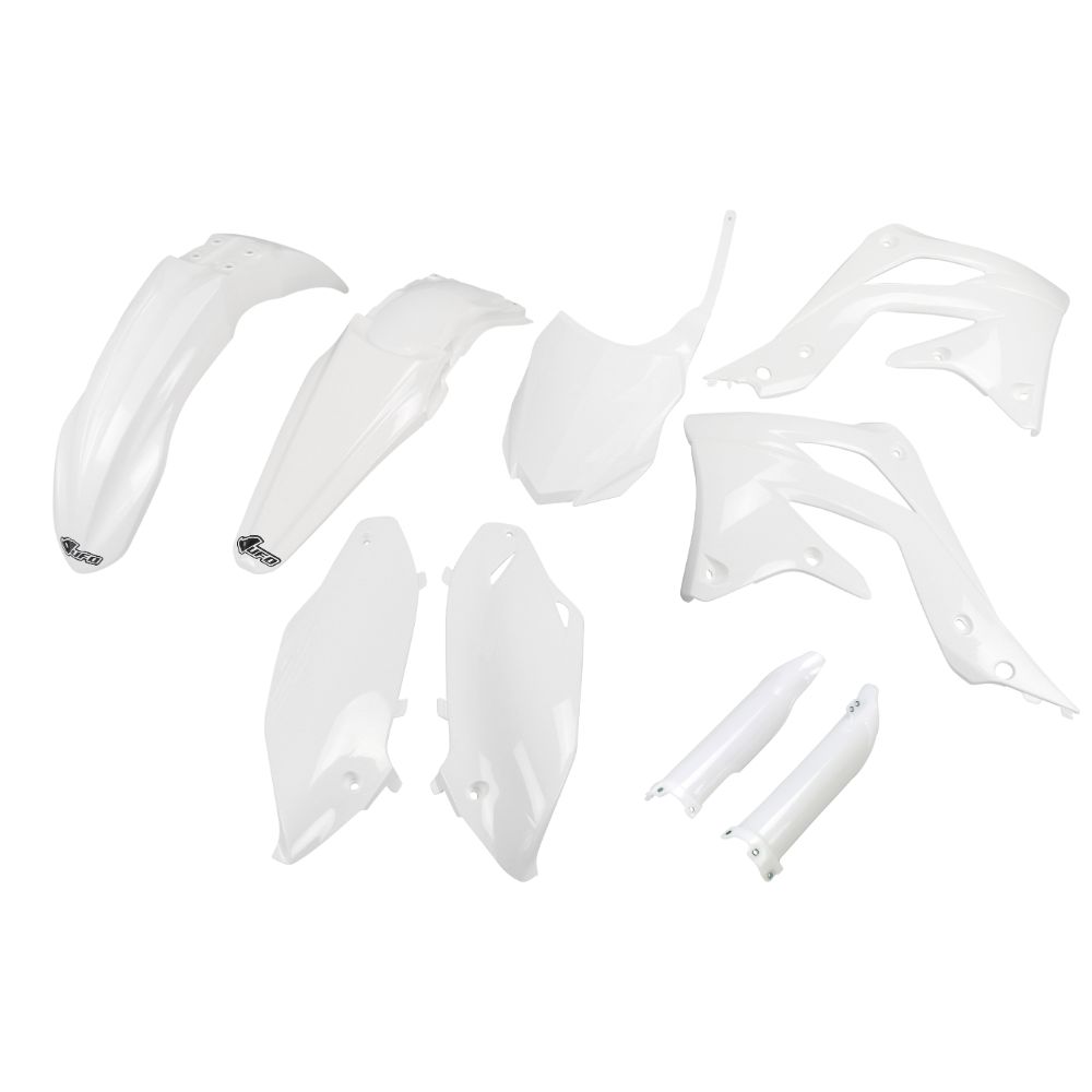 Plastics kit Kawasaki KX 450 F (13-15) - colour white KAKIT220F-047