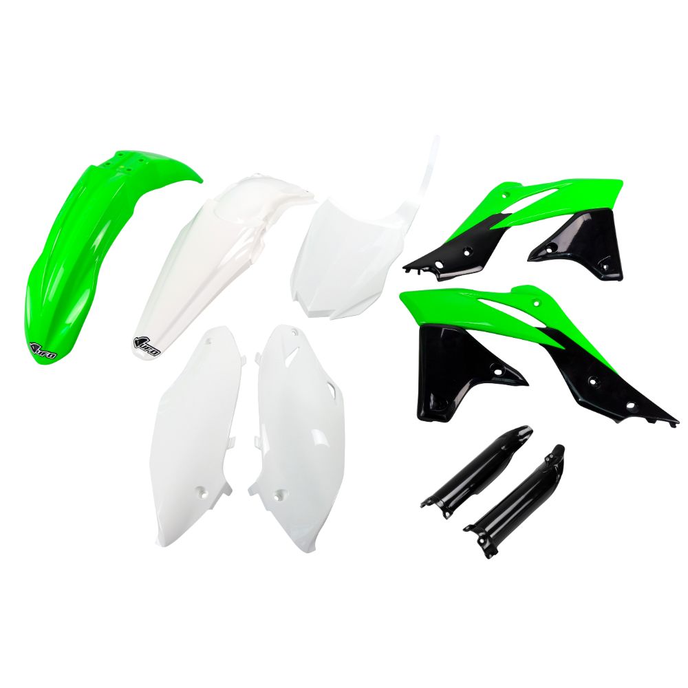 Plastics kit Kawasaki KX 250 F (14-15) - colour OEM KAKIT221F-999