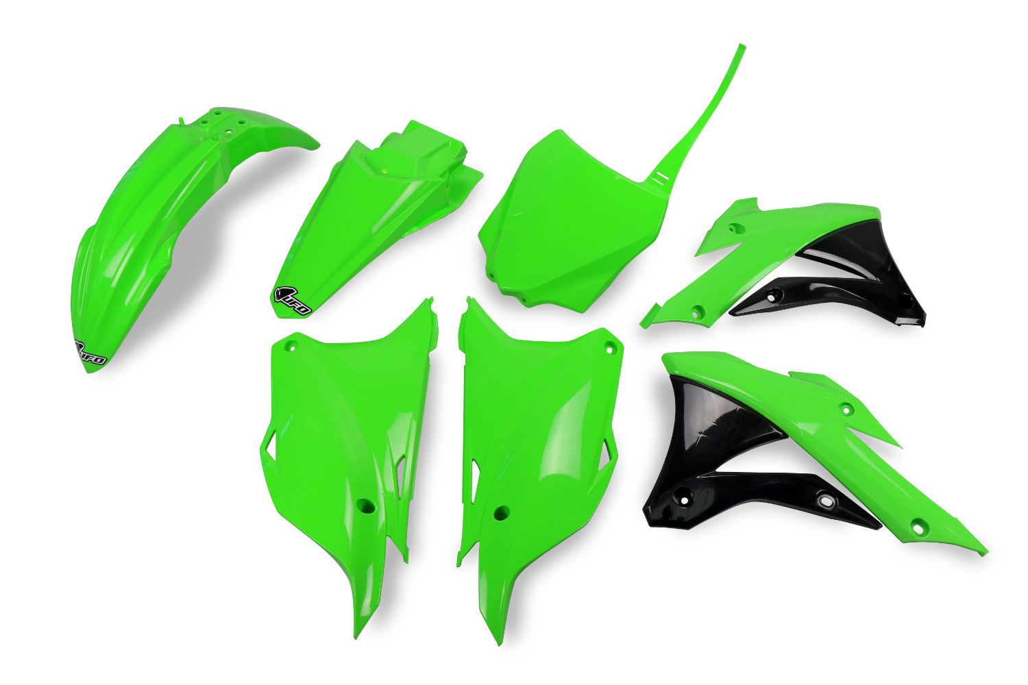 Plastics kit Kawasaki KX 85 (20) - colour OEM* KAKIT222-999K