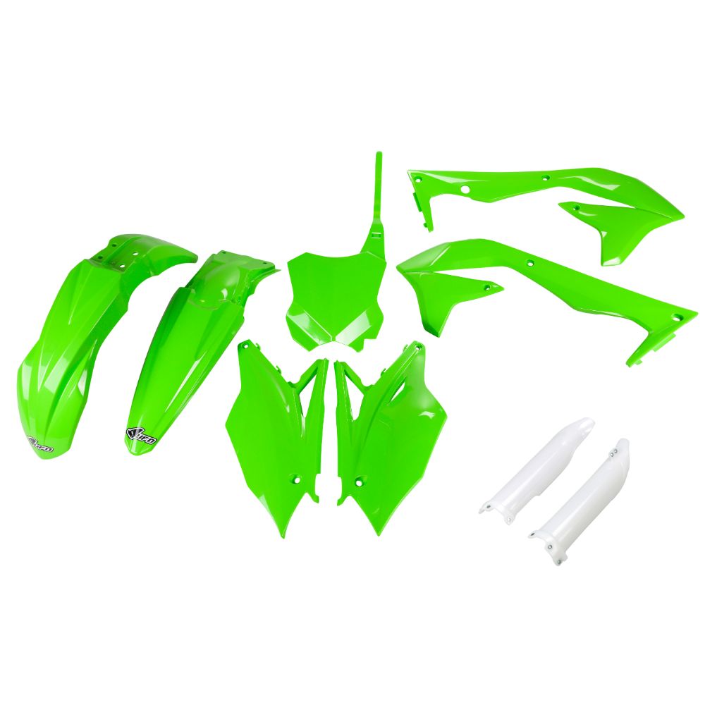 Plastics kit Kawasaki KX 450 F (16-17) - colour green KAKIT223F-026