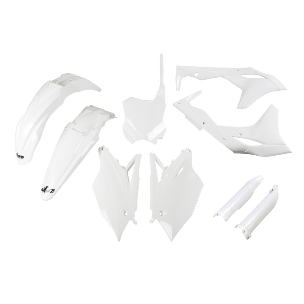 Plastics kit Kawasaki KX 250 F (18-20) - colour white KAKIT225F-047