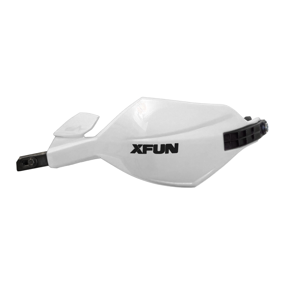 Pair of full-wrap handguards XFun Shield 2.0 for 28.6 mm handlebars white