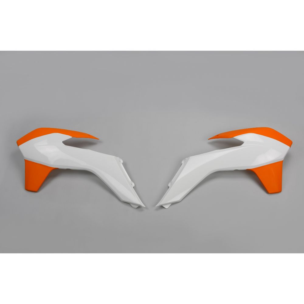 Radiator Shrouds KTM 200 EXC (14-16) white and orange* KT04052-999W
