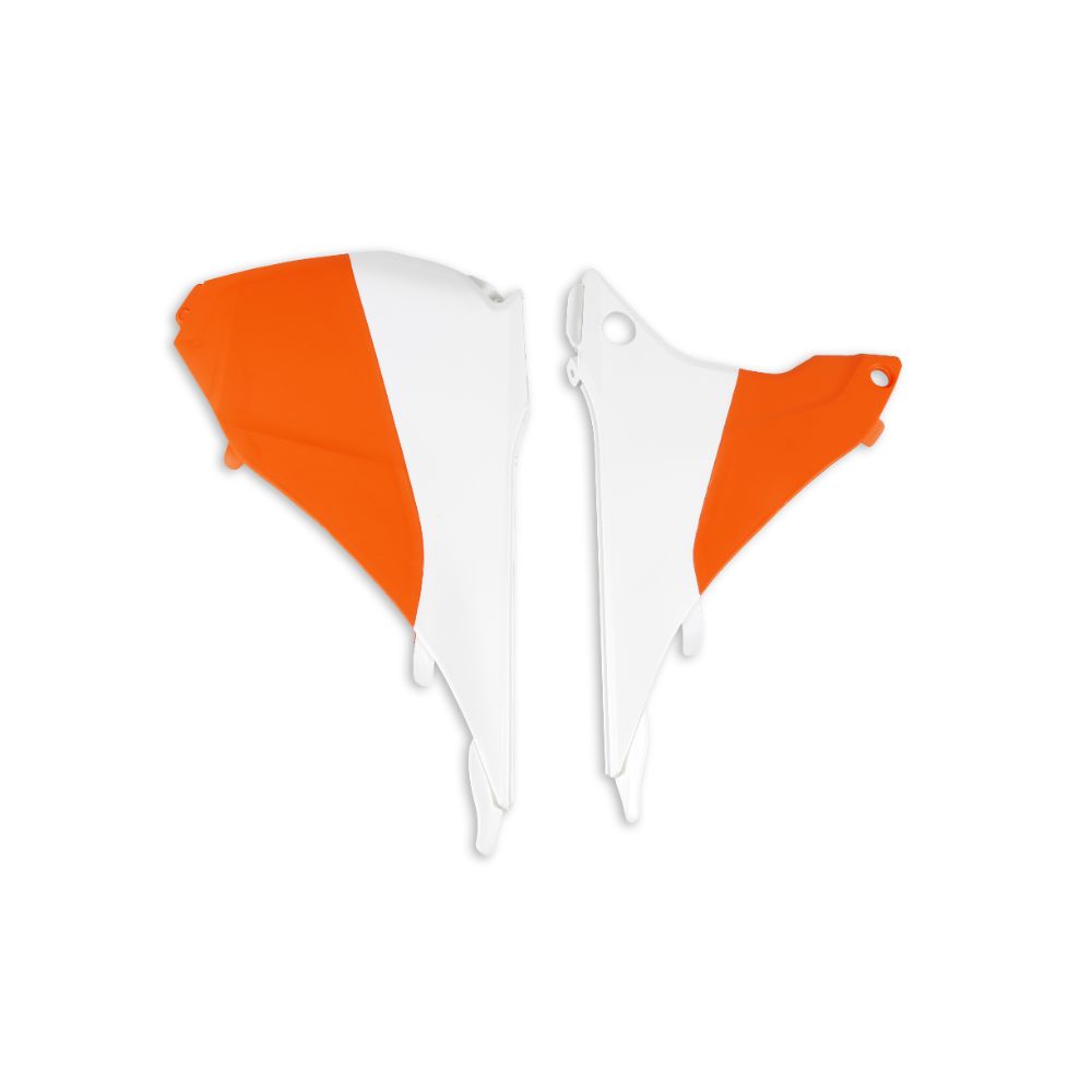 Airbox cover KTM 300 EXC (14-16) white e orange* KT04054-999W