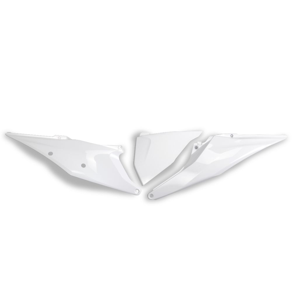 Side number plates KTM 250 EXC (20-23) white KT04093-042